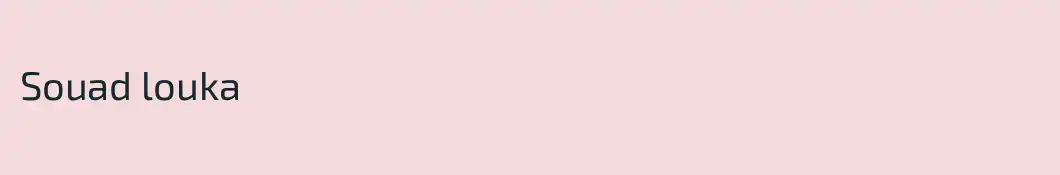 Souad louka